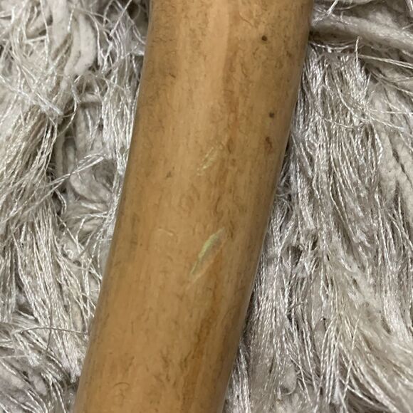 Handcrafted One Of A Kind Wooden Cane With Rubber Cap On Bottom - Picture 4 of 16